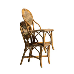 Panama Jack Sofia Side Chairs, Set of 2, Handcrafted Rattan