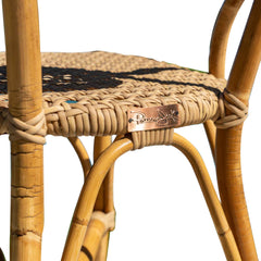 Panama Jack Sofia Side Chairs, Set of 2, Handcrafted Rattan
