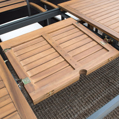 Boca Grande 7-Piece Rectangular Outdoor Dining Set - Acacia