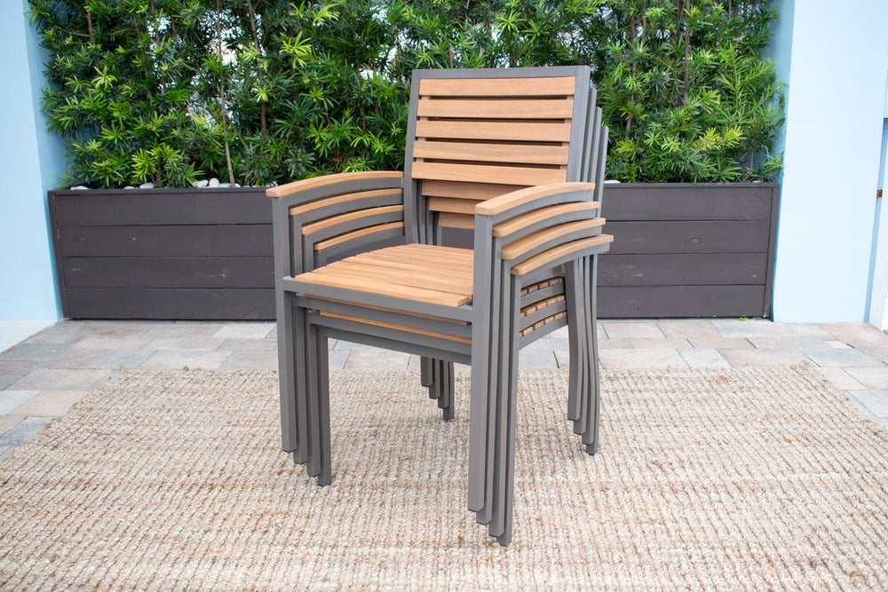 Panama Jack Boca Grande Stackable Dining Armchairs, Set of 2 — product view 8