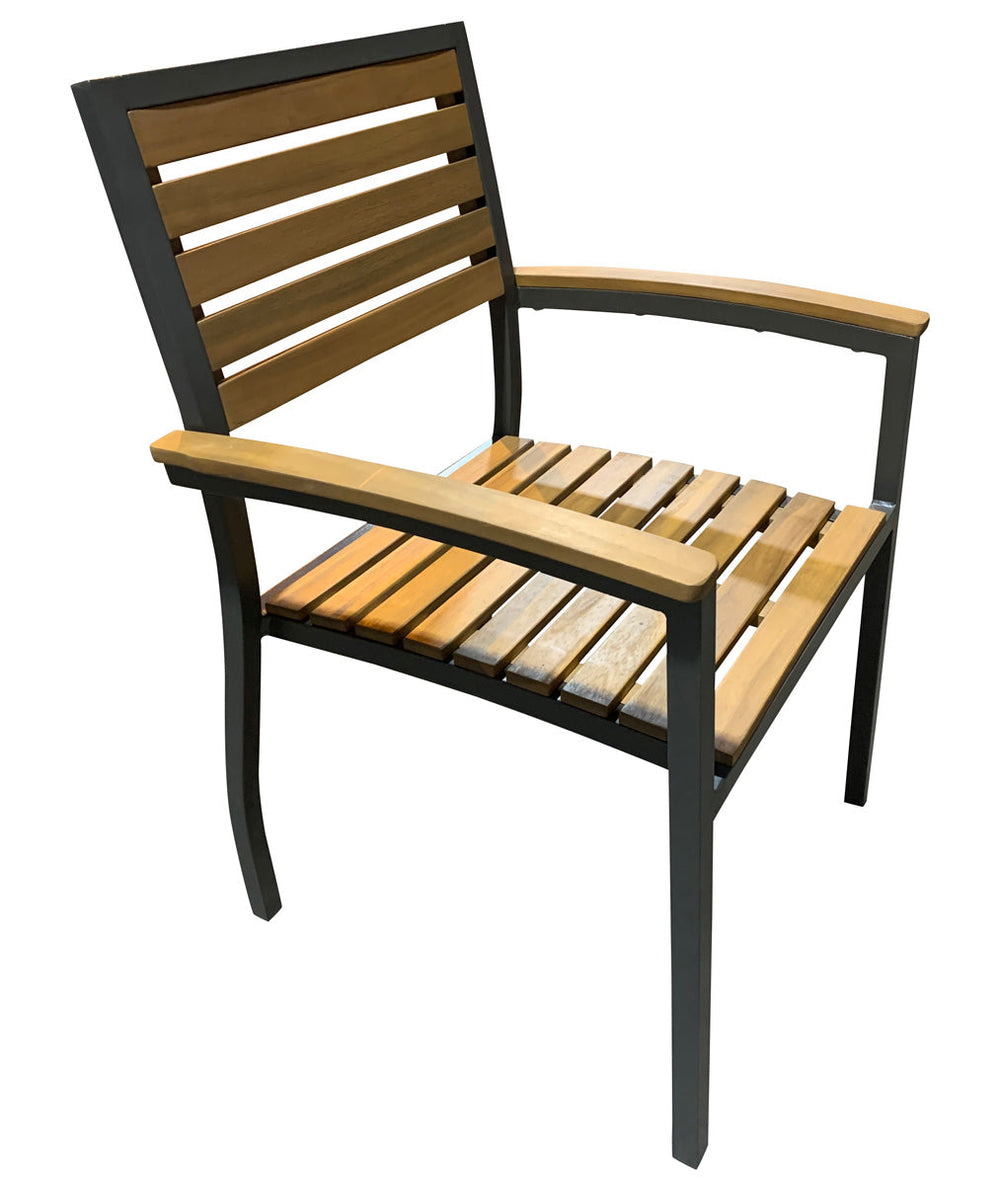 Panama Jack Boca Grande Stackable Dining Armchairs, Set of 2 — product view 2