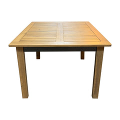 Boca Grande 5-Piece Square Dining Set Acacia Wood Outdoor