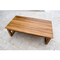 Panama Jack Bali Teak Coffee Table, Outdoor Grade A Teak