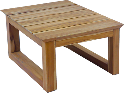 Panama Jack Bali Teak End Table - Grade A Teak Outdoor