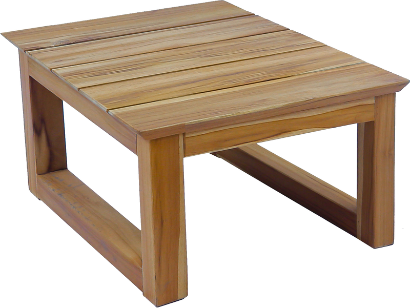 Panama Jack Bali Teak End Table - Grade A Teak Outdoor