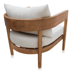 Panama Jack Bali Teak Lounge Chair with Sunbrella Cushion Option