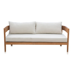 Panama Jack Bali Teak Sofa - Grade A Teak Modern Outdoor Sofa