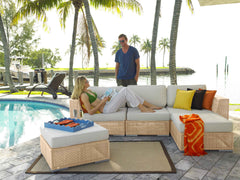 Panama Jack Austin 5-Piece Sectional Set - Extruded Aluminum