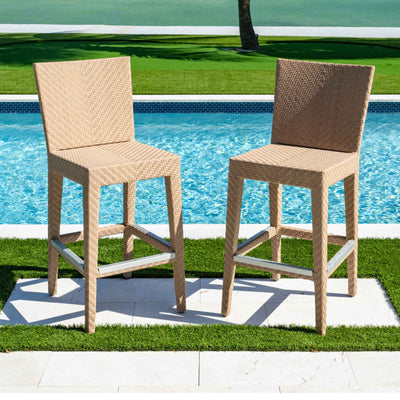 Austin Barstool - Outdoor Bar Stool, UV & Weather Resistant