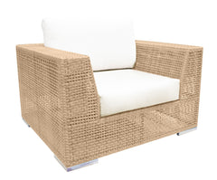Panama Jack Austin Lounge Chair, Anodized Aluminum Frame