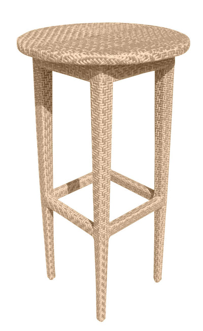 Panama Jack Austin Round Pub Table Anodized Aluminum Frame