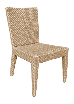 Panama Jack Austin Dining Side Chairs Set of 2 Anodized Aluminum