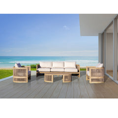 Panama Jack 4-Piece Cabo Seating Set, Quick-Dry Polyester Cushions