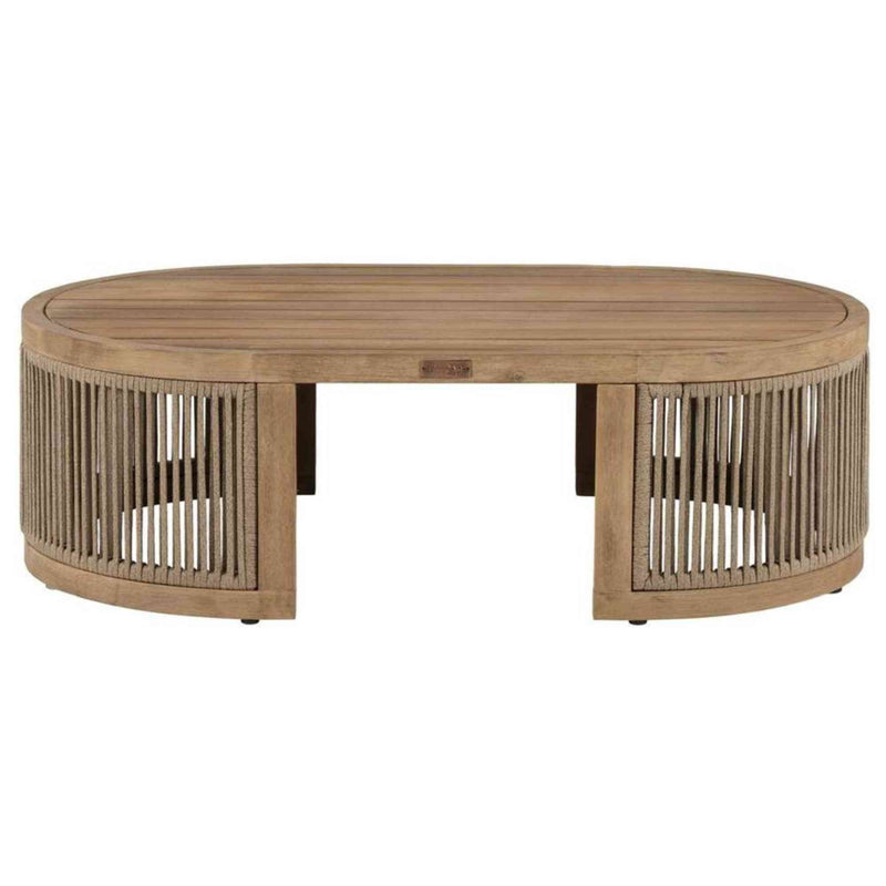 Panama Jack Cabo Coffee Table, Acacia Wood Top for Patio & Garden