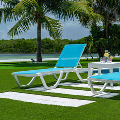 Panama Jack Abaco 3-Piece Chaise Lounge Set - Adjustable Backrests