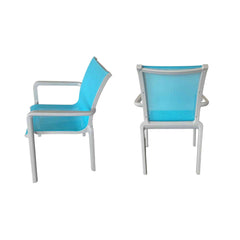 Panama Jack Abaco Set of 2 Dining Chairs - Weather-Resistant