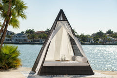 Panama Jack Helios Daybed with Aluminum Frame - Outdoor Patio