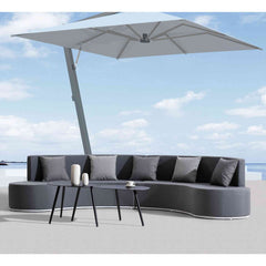 Panama Jack Wave 3-Piece Sectional Set with Coffee Table