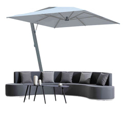 Panama Jack Wave 3-Piece Sectional Set with Coffee Table