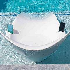 Panama Jack Wave In-Pool Chaise Lounger Set of 2, Built-In Drain