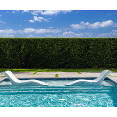 Panama Jack Wave In-Pool Chaise Lounger Set of 2, Built-In Drain