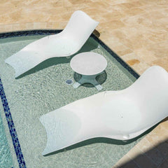 Panama Jack In-Pool Wave End Table - Mesh Top for Poolside Use