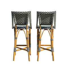 Panama Jack Paige Bar & Counter Stools Rattan Frame Seating