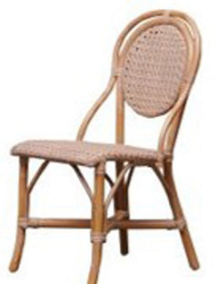 Panama Jack Sofia Side Chairs, Set of 2, Handcrafted Rattan