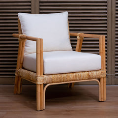 Panama Jack Montego Bay Armchair - Natural Rope Frame.
