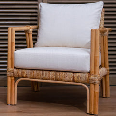 Panama Jack Montego Bay Armchair - Natural Rope Frame.