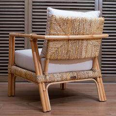 Panama Jack Montego Bay Armchair - Natural Rope Frame.