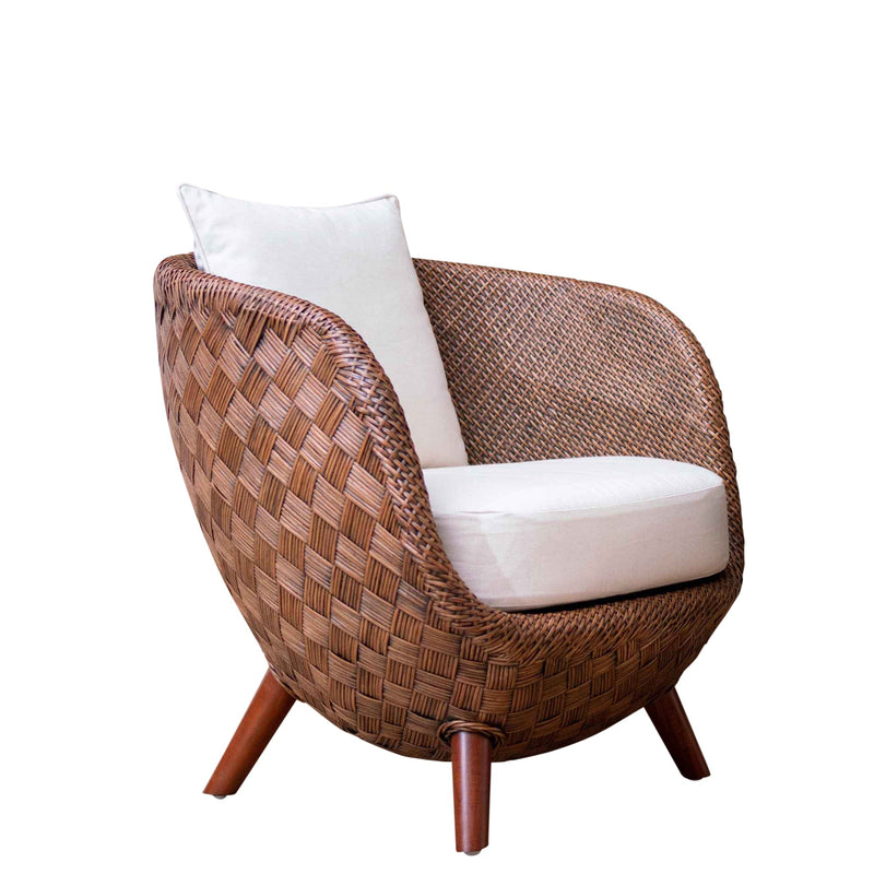 Panama Jack South Seas Revival Occasional Chair Natural Wicker