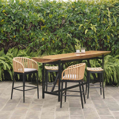 Panama Jack Java Barstool — Indoor Use for Kitchen or Home Bar