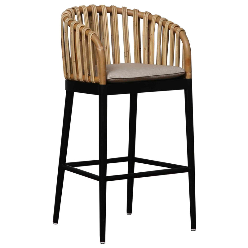 Panama Jack Java Barstool — Indoor Use for Kitchen or Home Bar