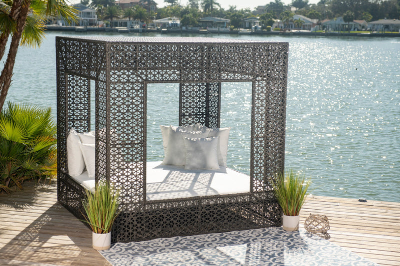 Panama Jack Serenity Square Daybed Weather-Resistant Outdoor