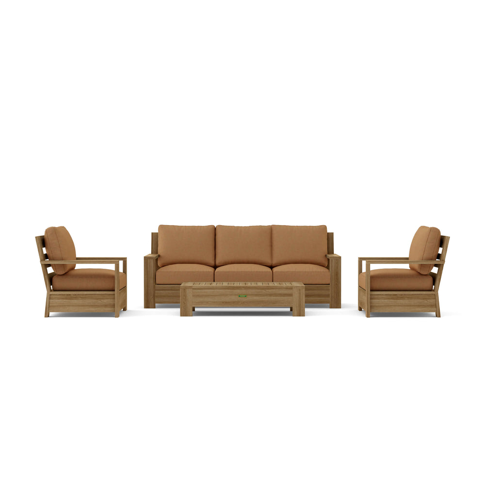 Canvas Teak cushion