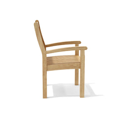 Bahama Sahara Side Chair 7-Piece 87" Oval Dining Set