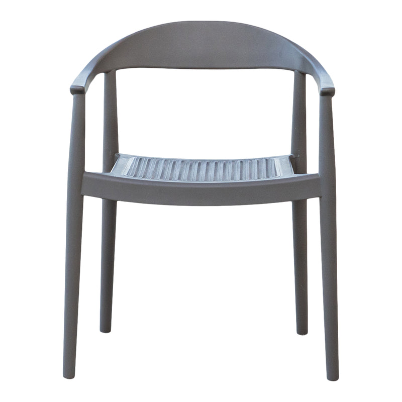 Kennedy Set of 2 Stackable Armchair-Cappuccino