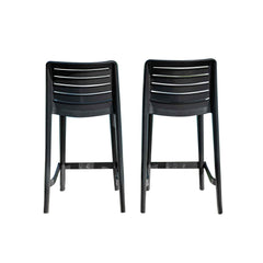 Leva Set of 2 Barstools - Anthracite - image 10