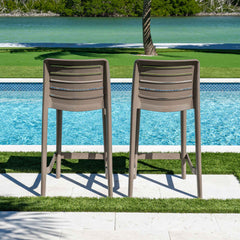 Leva Set of 2 Counterstools - Cappuccino - image 5