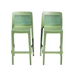 Lisa Set of 2 Barstools - Green - image 8