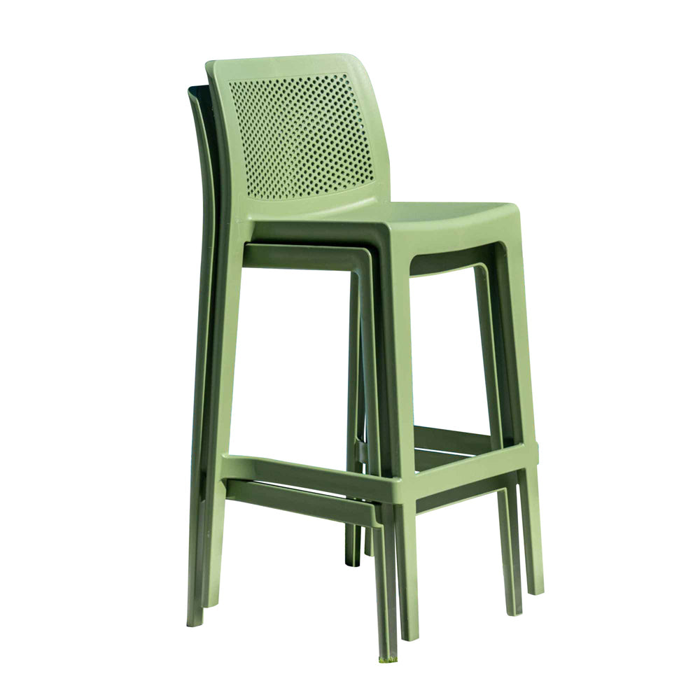 Lisa Set of 2 Barstools - Green - image 10