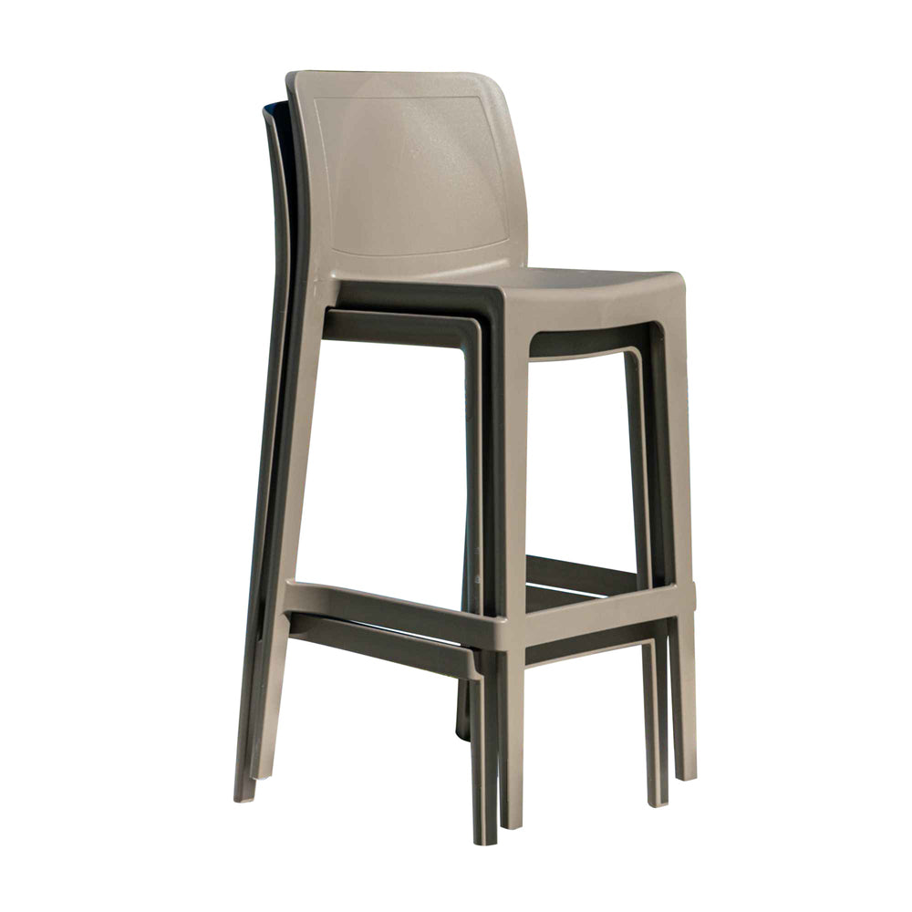 Luna Set of 2 Barstools - Cappuccino - image 10