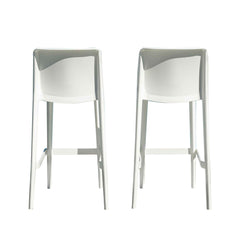 Luna Set of 2 Barstools - White - image 8