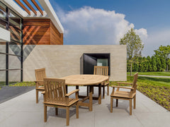 Bahama Brianna 5-Piece Extension Dining Set in Teak - image 22