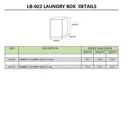 Amberly Laundry Box