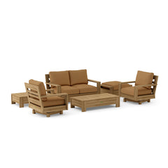 Canvas Teak cushion