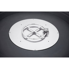 Elementi Plus Rose Bowl 48" Round Concrete Fire Bowl OFG420
