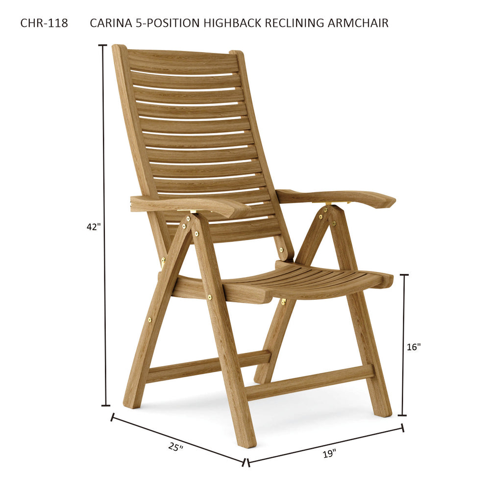 Carina 5-Position Highback Recliner - image 11