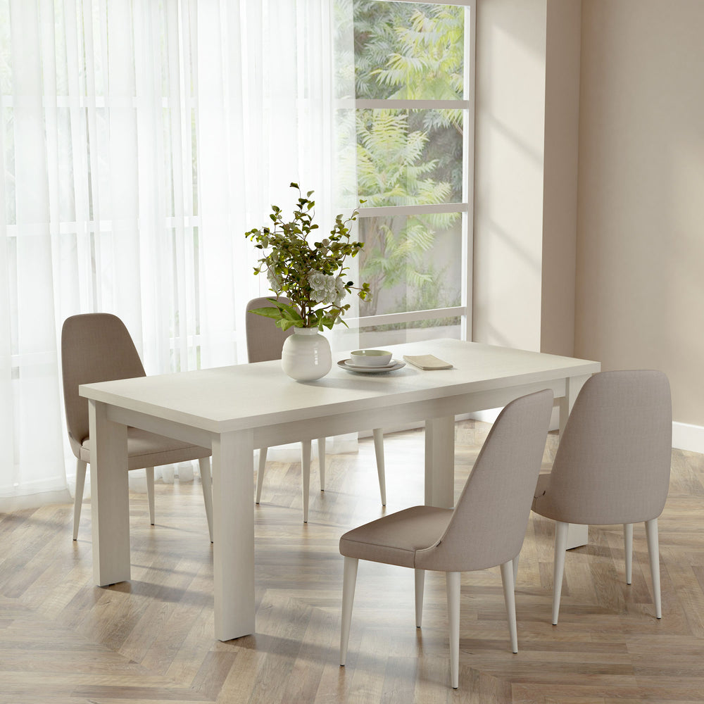Brentford Dining Table - White - image 3